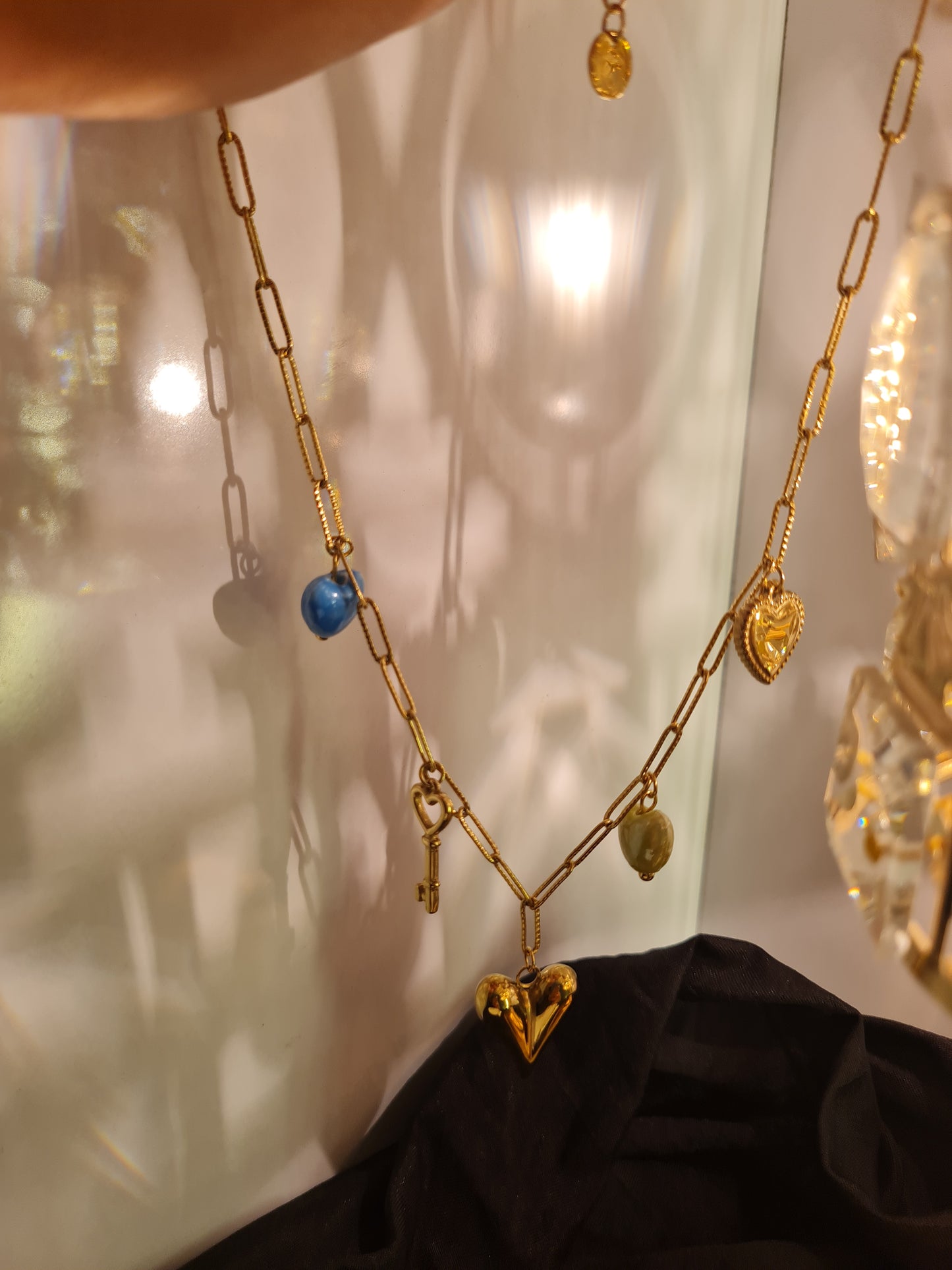 Whimsy Charms Link Necklace