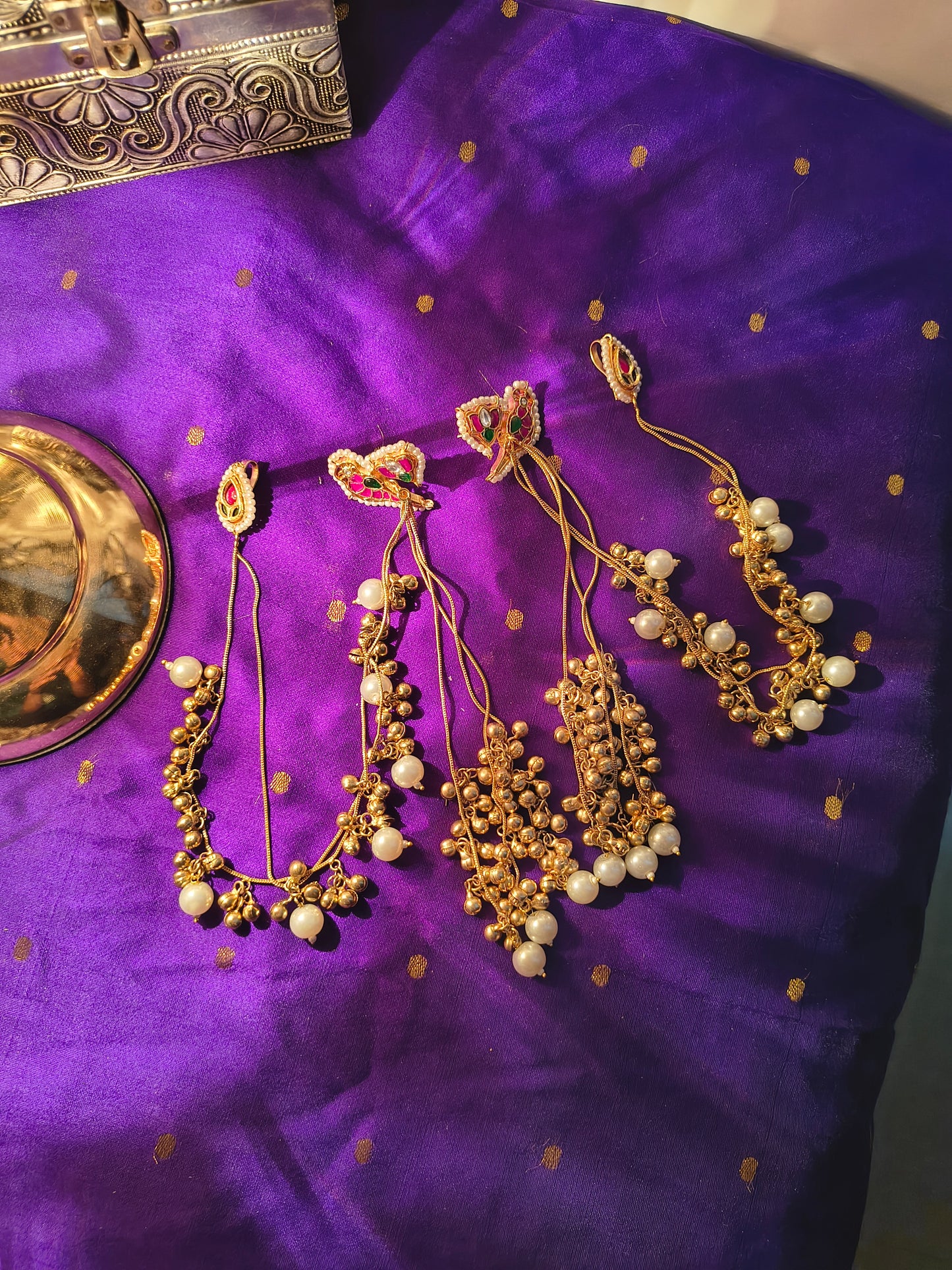 Rasika Traditional Kemp Jhumki