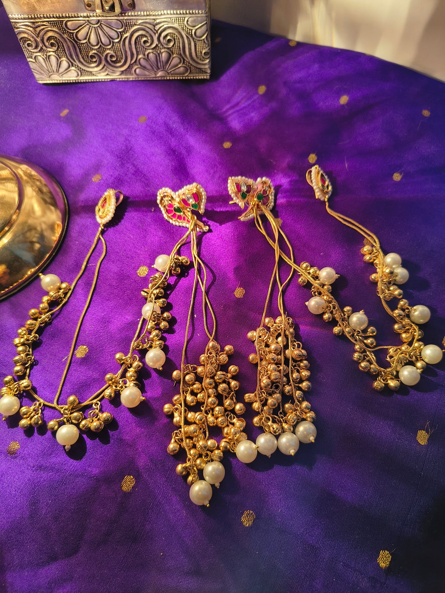 Rasika Traditional Kemp Jhumki