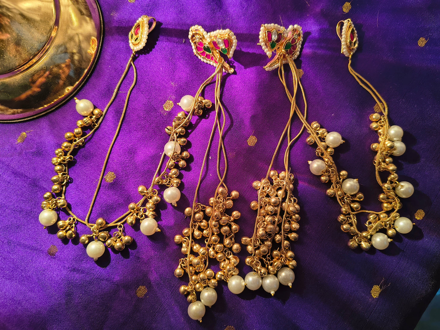 Rasika Traditional Kemp Jhumki