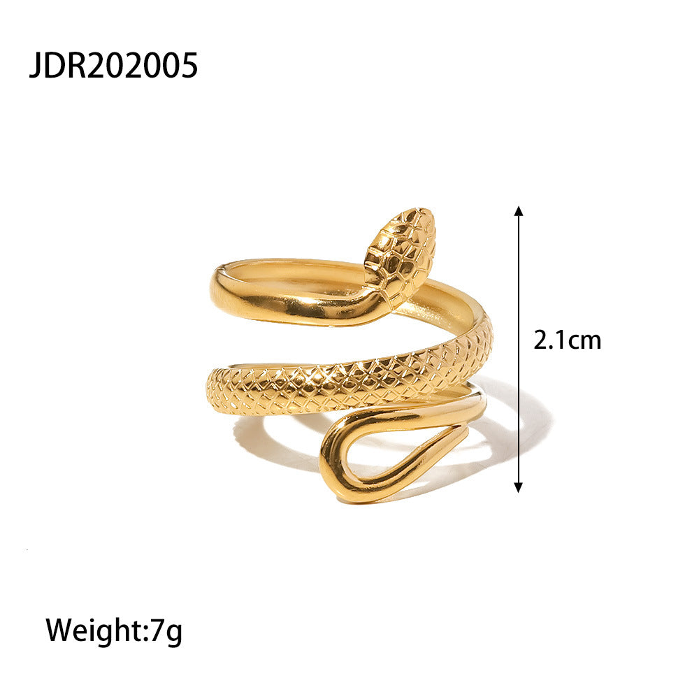 Snake Open Ring