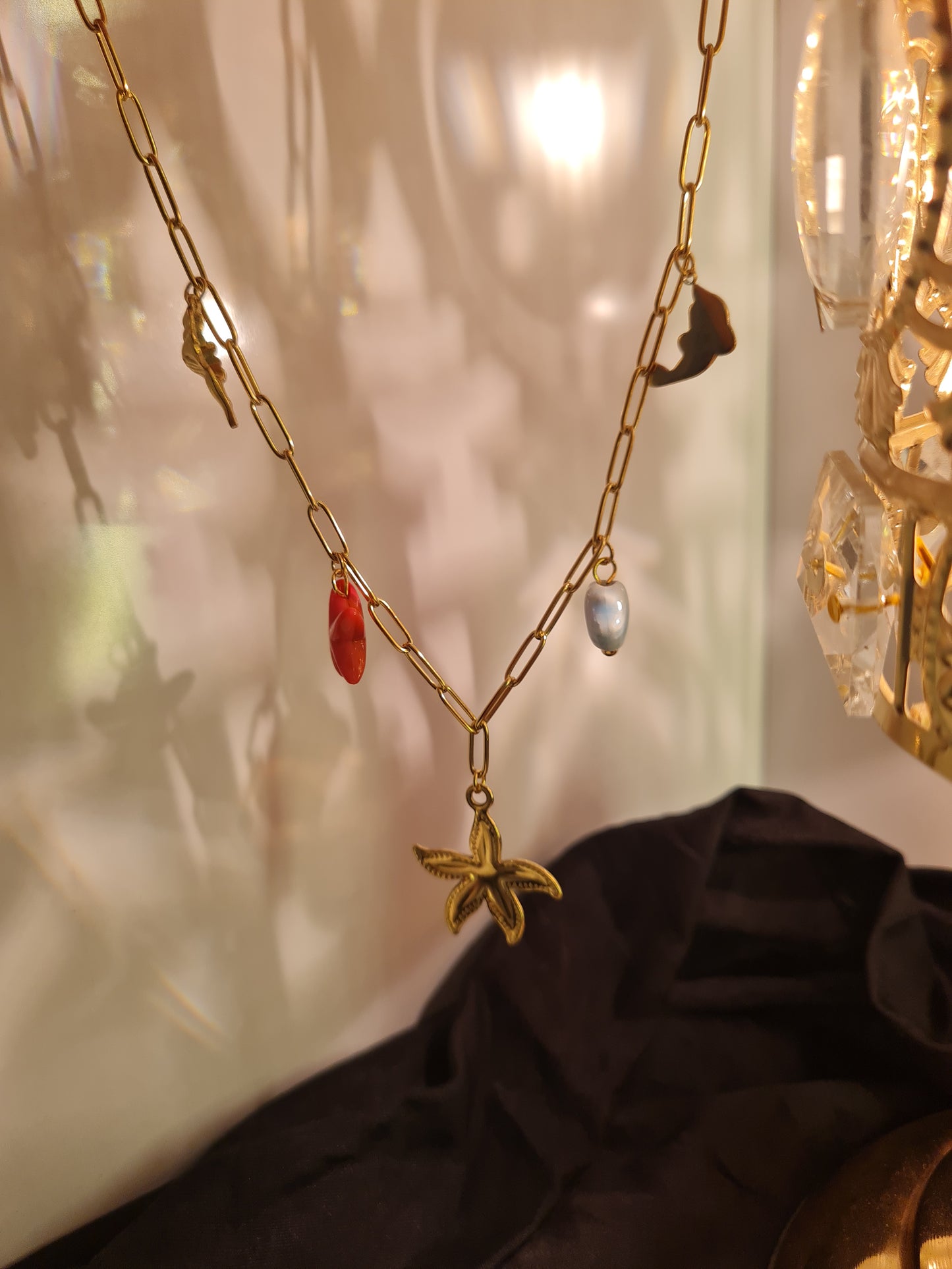 Ocean Vibes Charm Necklace