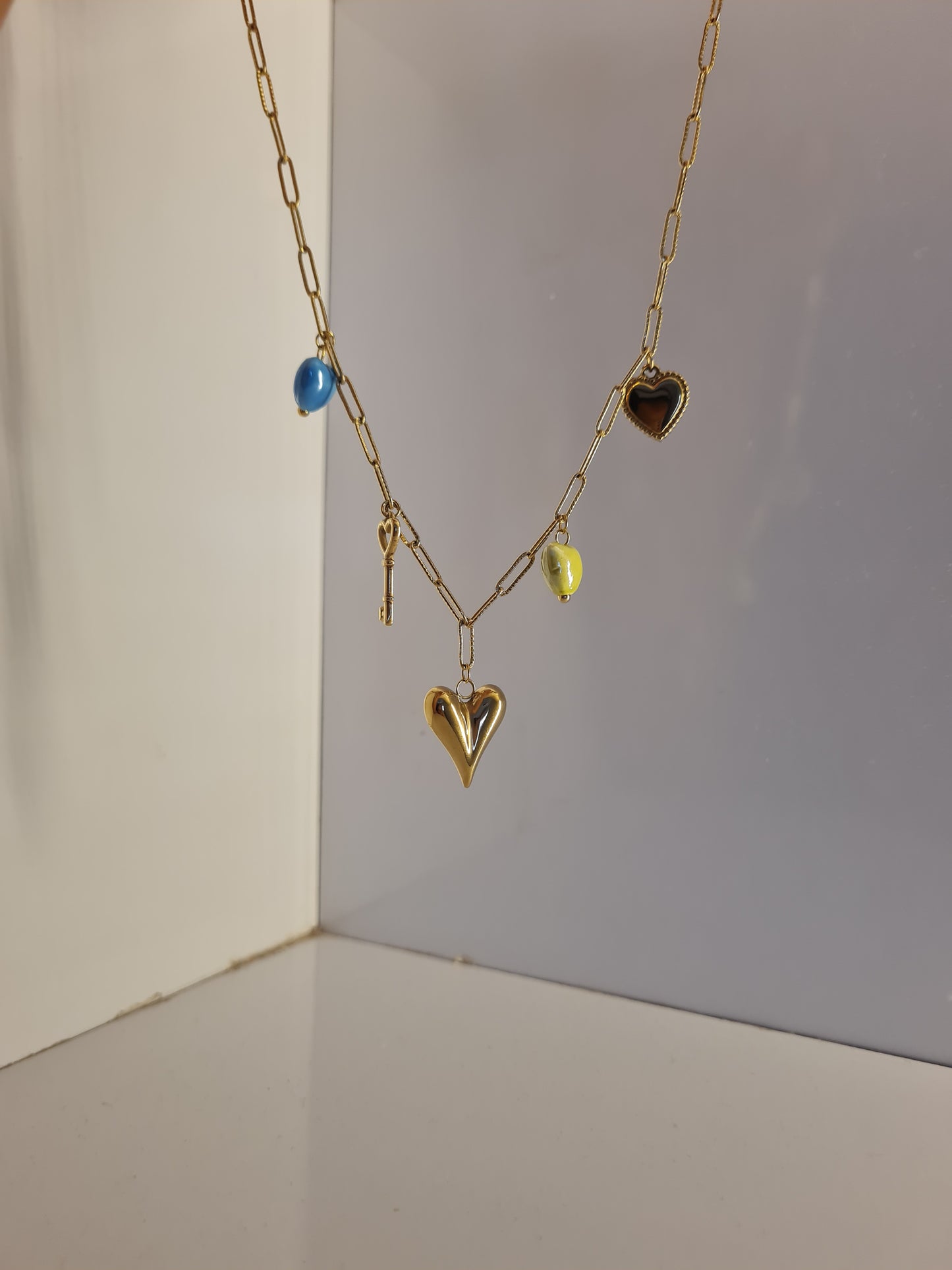 Whimsy Charms Link Necklace