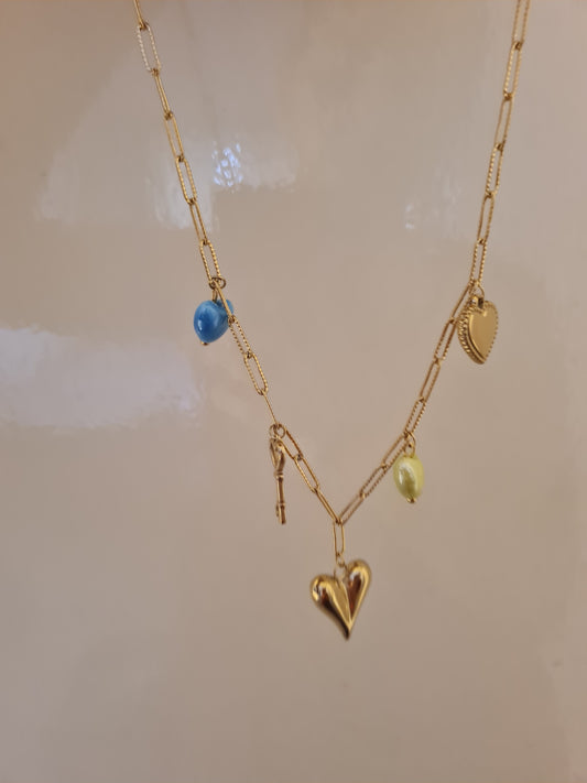 Whimsy Charms Link Necklace